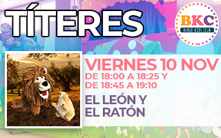 Títeres: El León y el Ratón