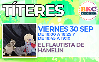 Títeres: El Flautista de Hamelin