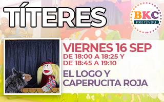 Títeres: El Lobo y Caperucita Roja