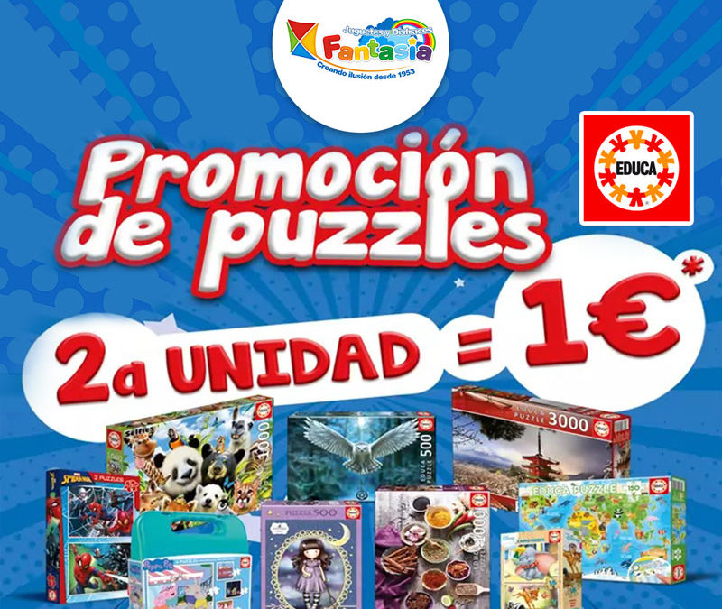 Juguetes Fantasia promo puzzles Educa