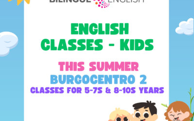 THIS SUMMER, ENGLISH CLASSES – KIDS