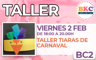 BC2.- Taller  Tiaras de Carnaval