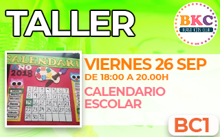 BC1.- Taller calendario escolar
