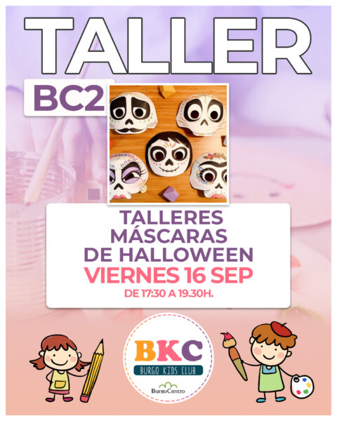 BC2.- Taller: Máscaras de Halloween