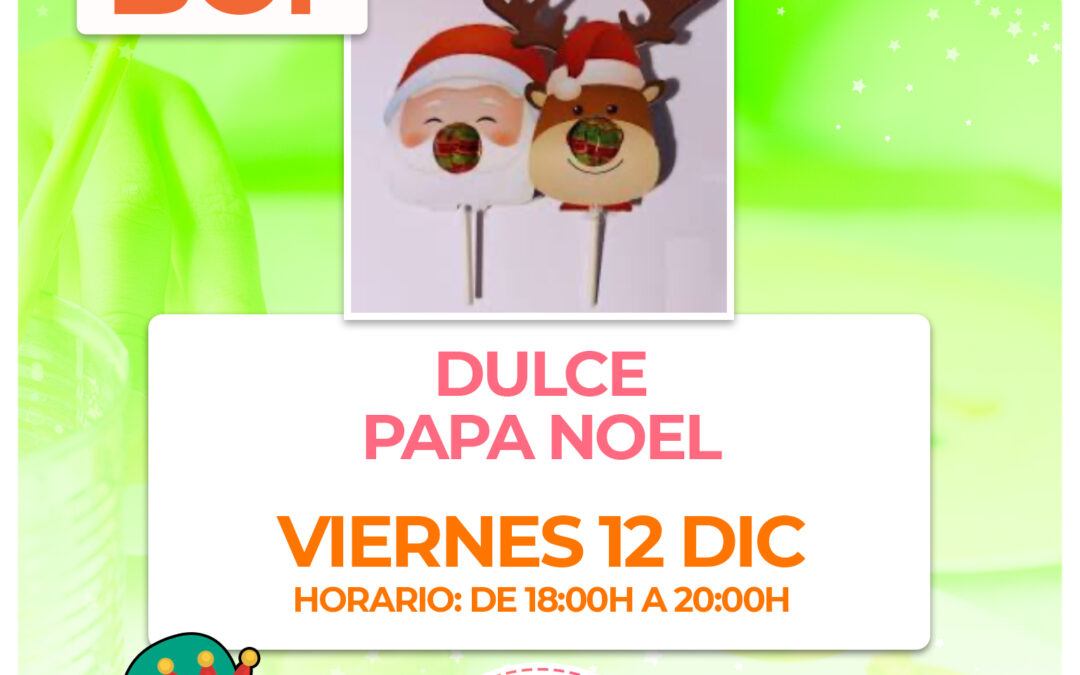 BC1.- Taller dulce Papa Noel