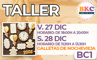 BC1.- Taller Galletas de Nochevieja