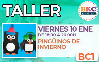 BC1.- Taller «Pingüinos de invierno»