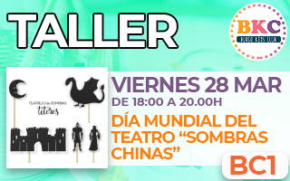 BC1.- Día Mundial del Teatro «Sombras Chinas»