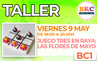 BC1.- Juego 3 en raya: Las flores de Mayo