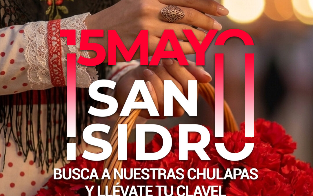 San Isidro en BurgoCentro LLÉVATE UN CLAVEL