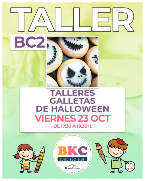 BC2.- Taller Galletas Halloween