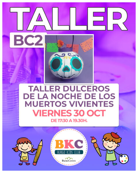 BC2.- Taller Dulceros de la noche de los muertos vivientes